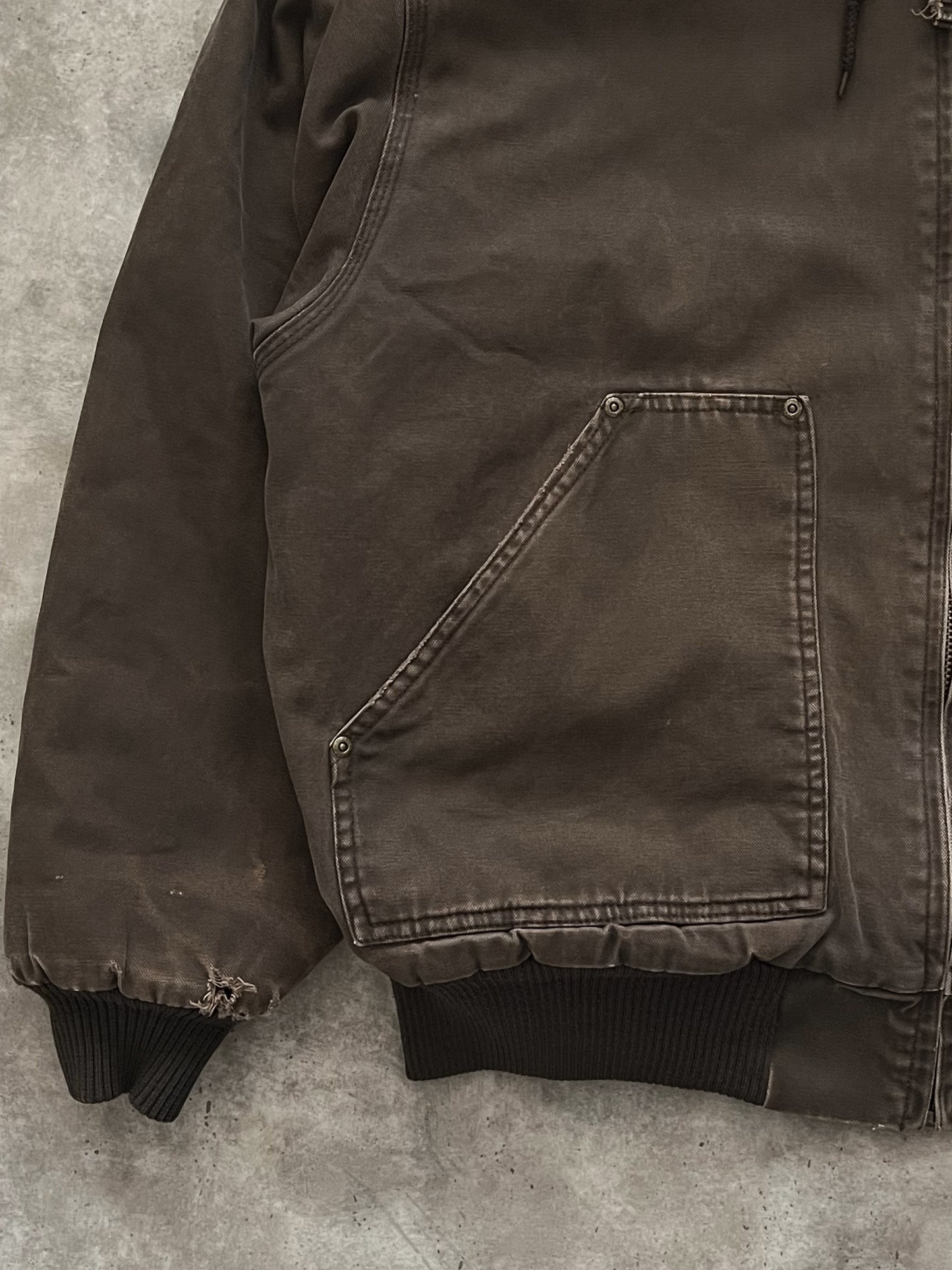 Vintage Brown Work Jacket  (XL)