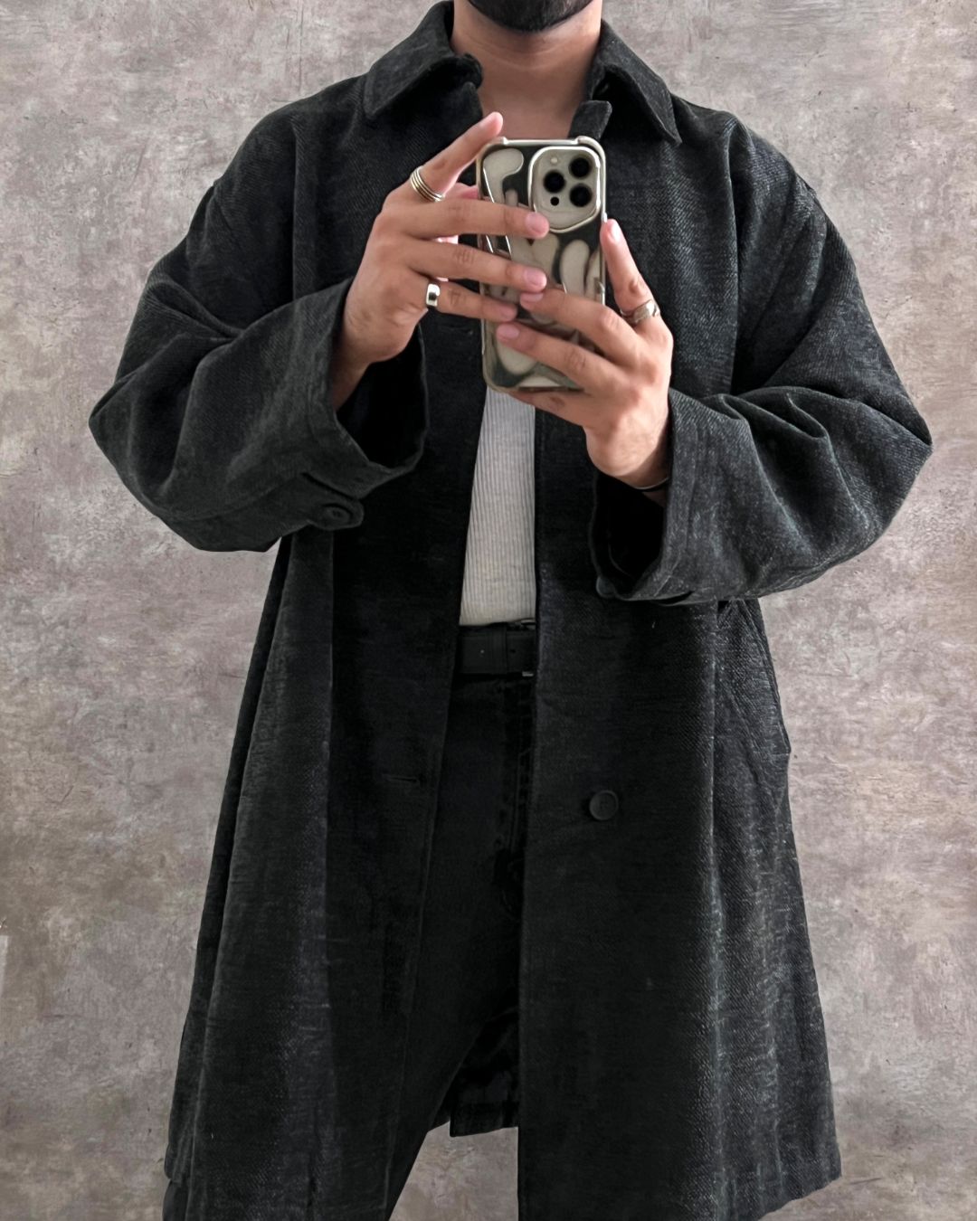 EUROPEAN WOOL COAT (2XL)
