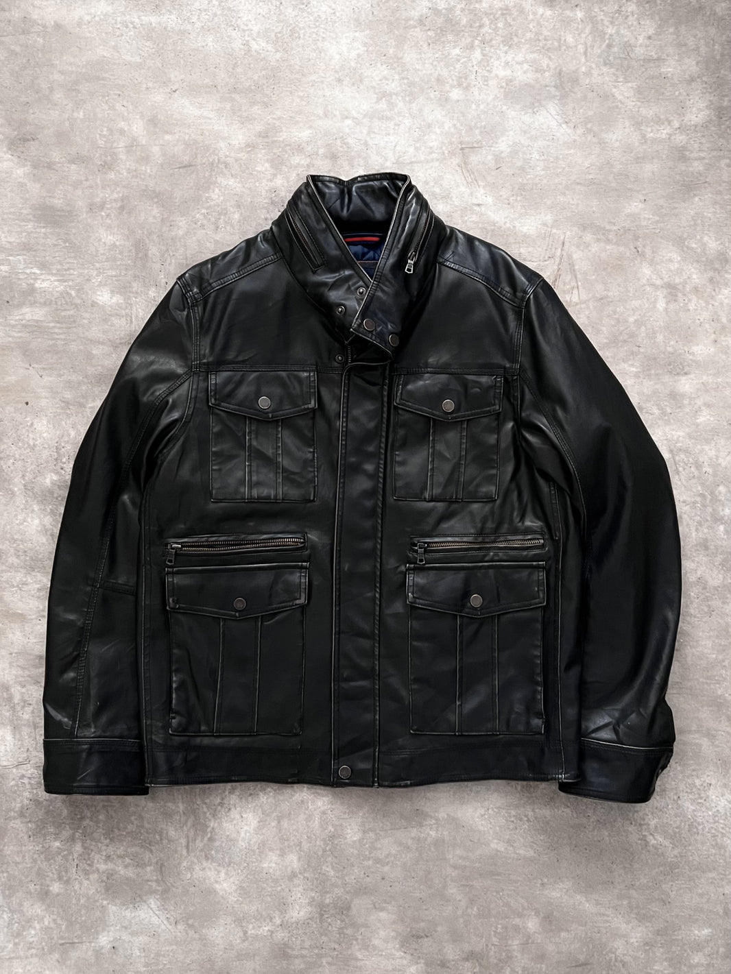 Tommy Hilfiger Leather Jacket (M)