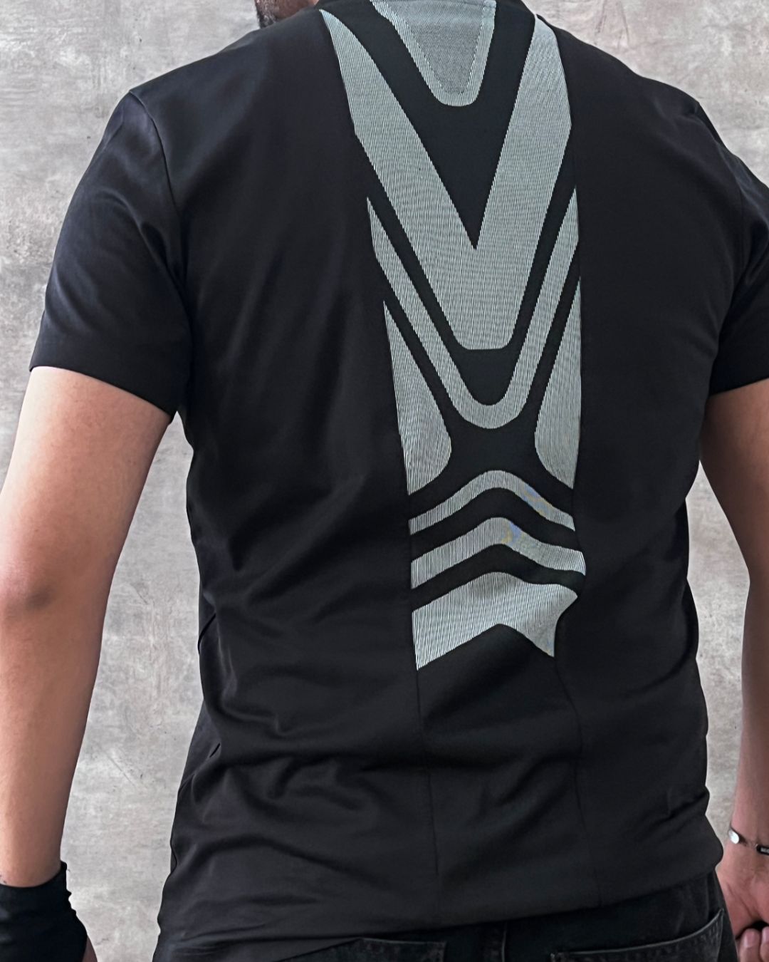 ADIDAS TEE BLACK (L)