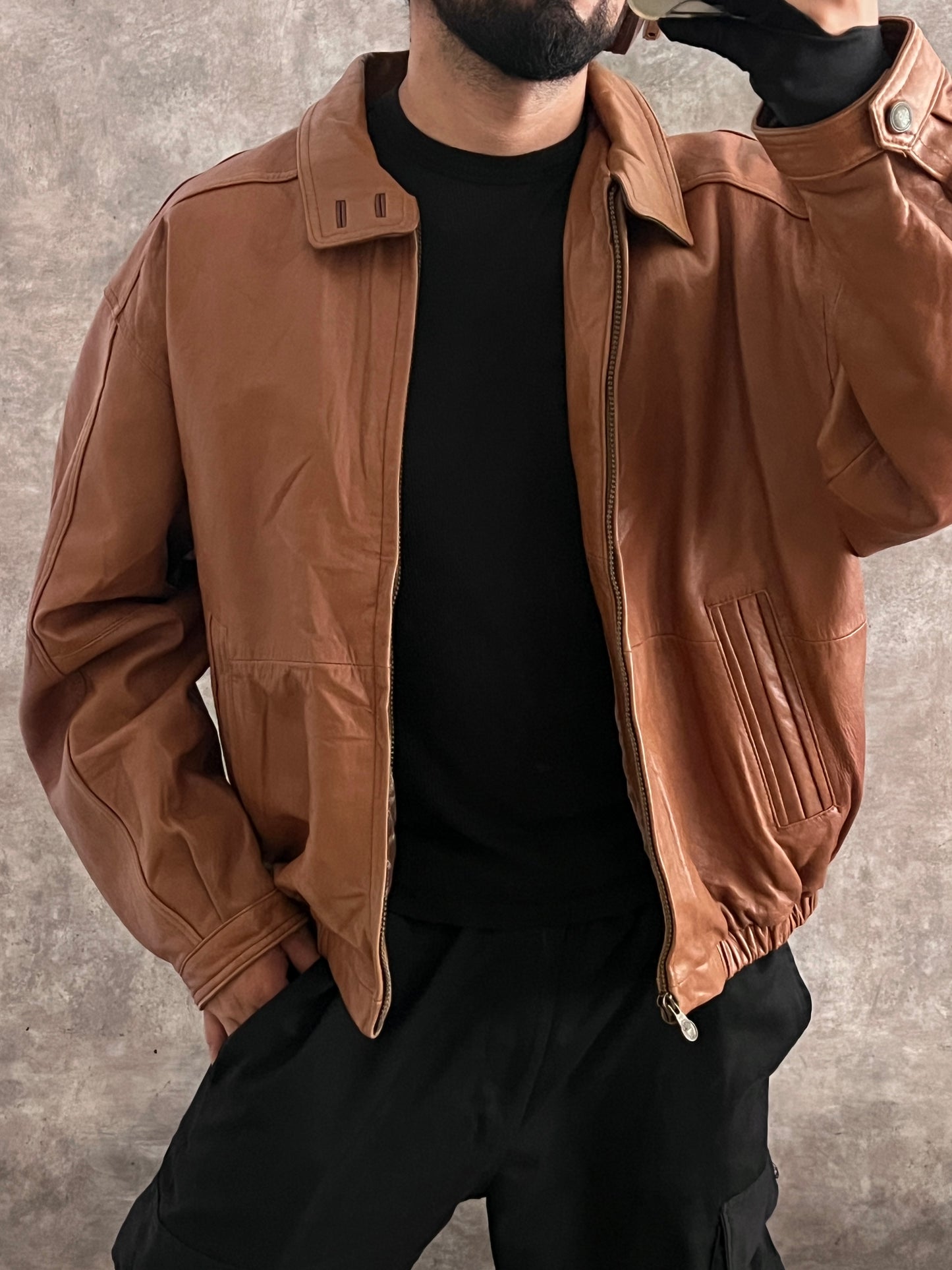 Leather Jacket Only Members (XL)