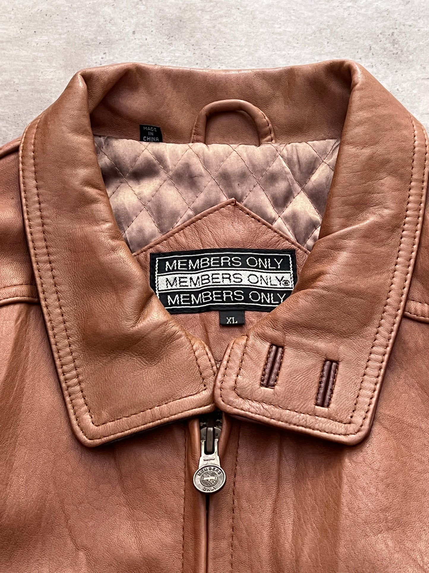 Leather Jacket Only Members (XL)