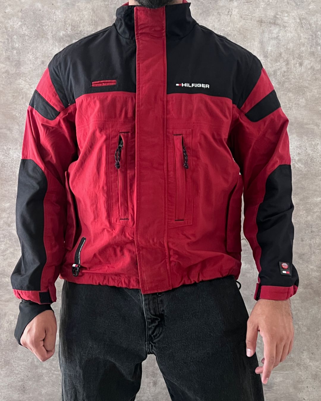 BIKER JACKET TOMMY HILFGR (M)
