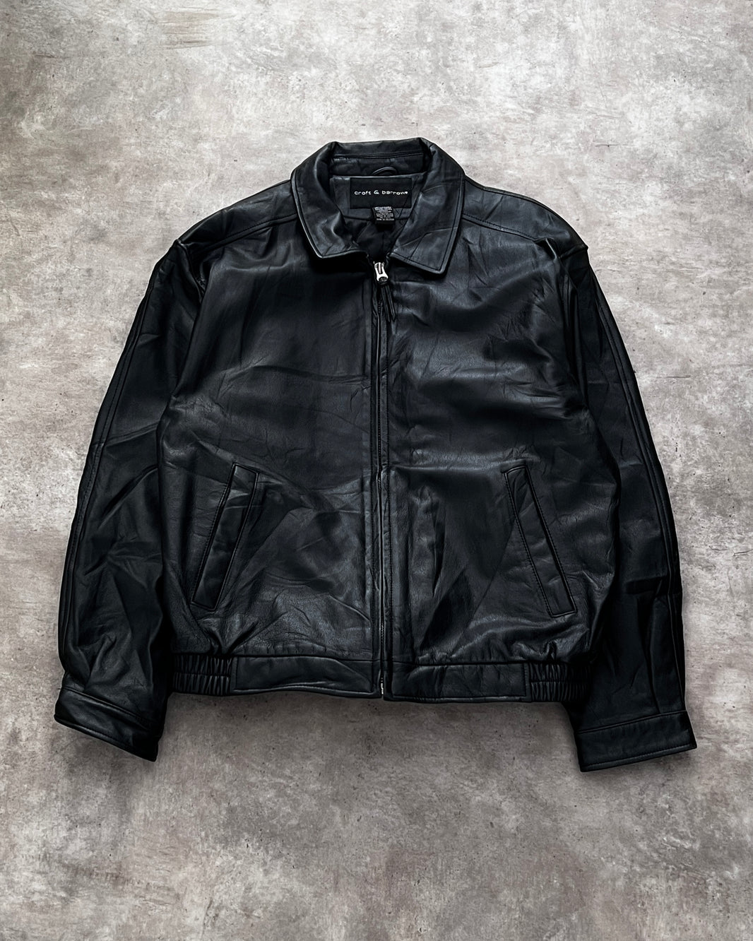 Leather jacket (L)