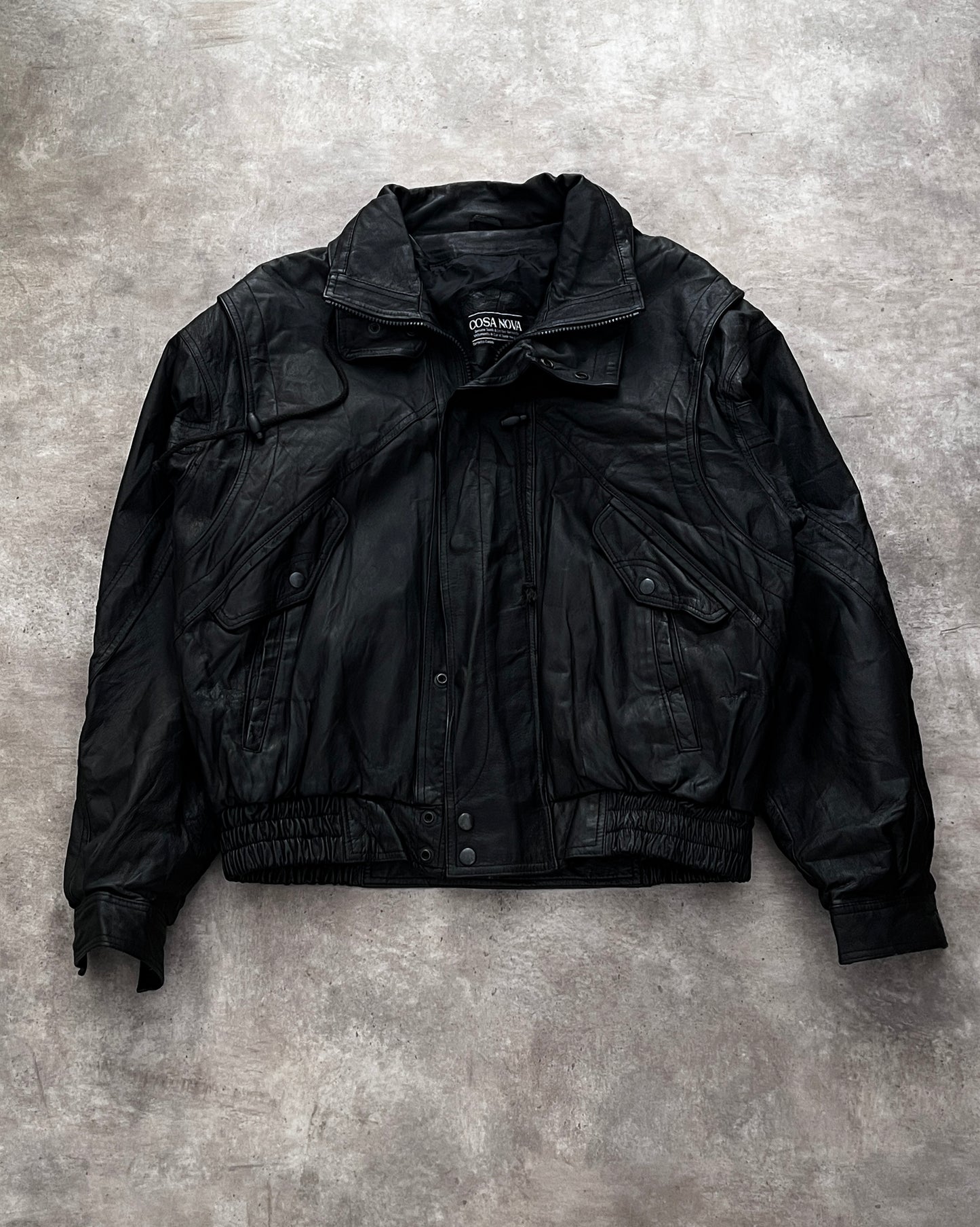 Leather Double Jacket (M)