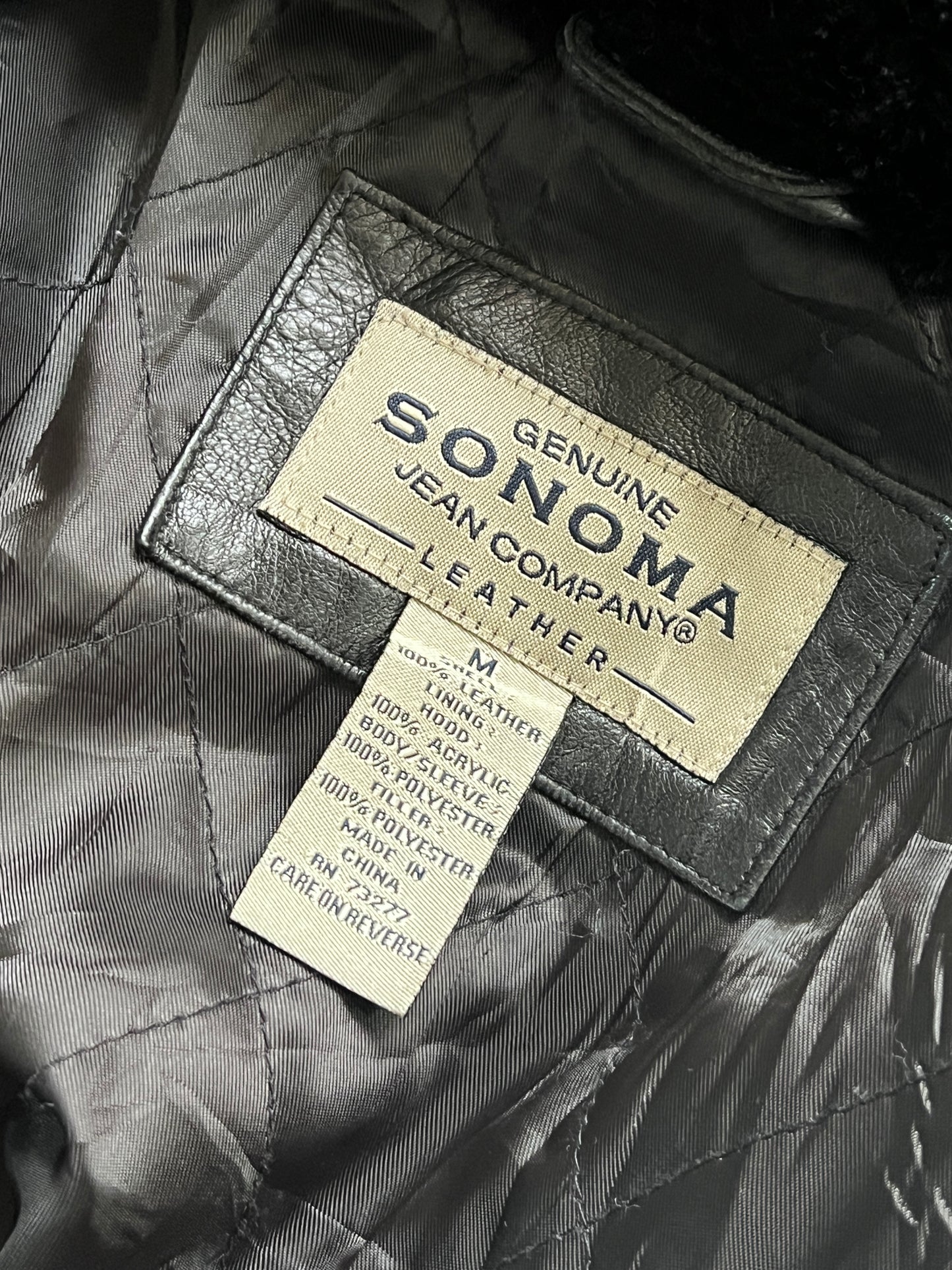 Artist Leather Coat (M)