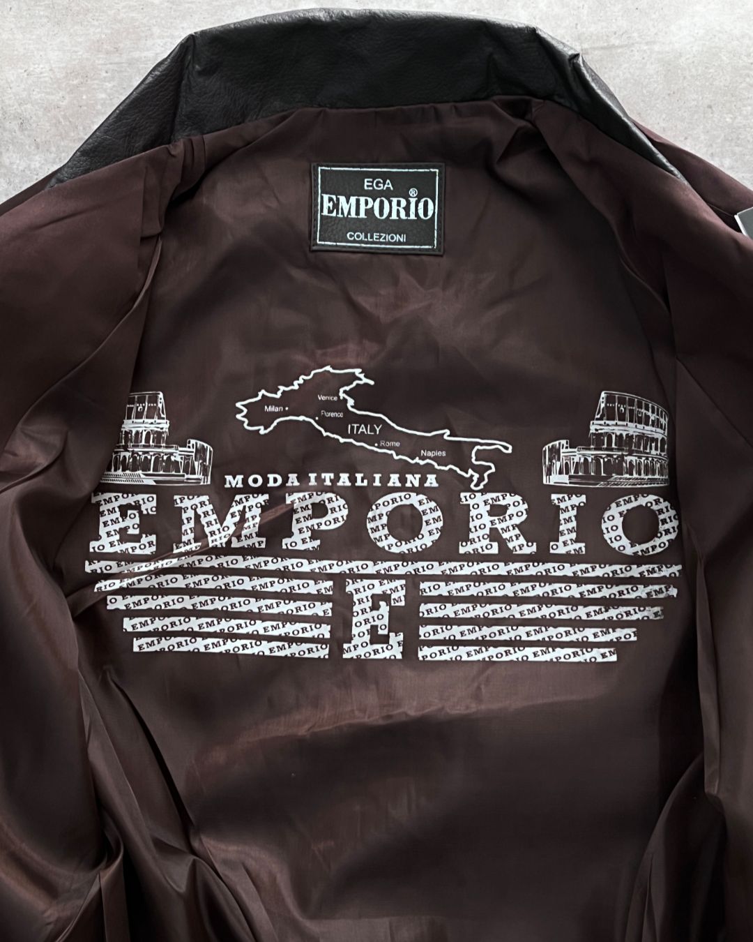 EMPORIO BROWN JACKT (M)