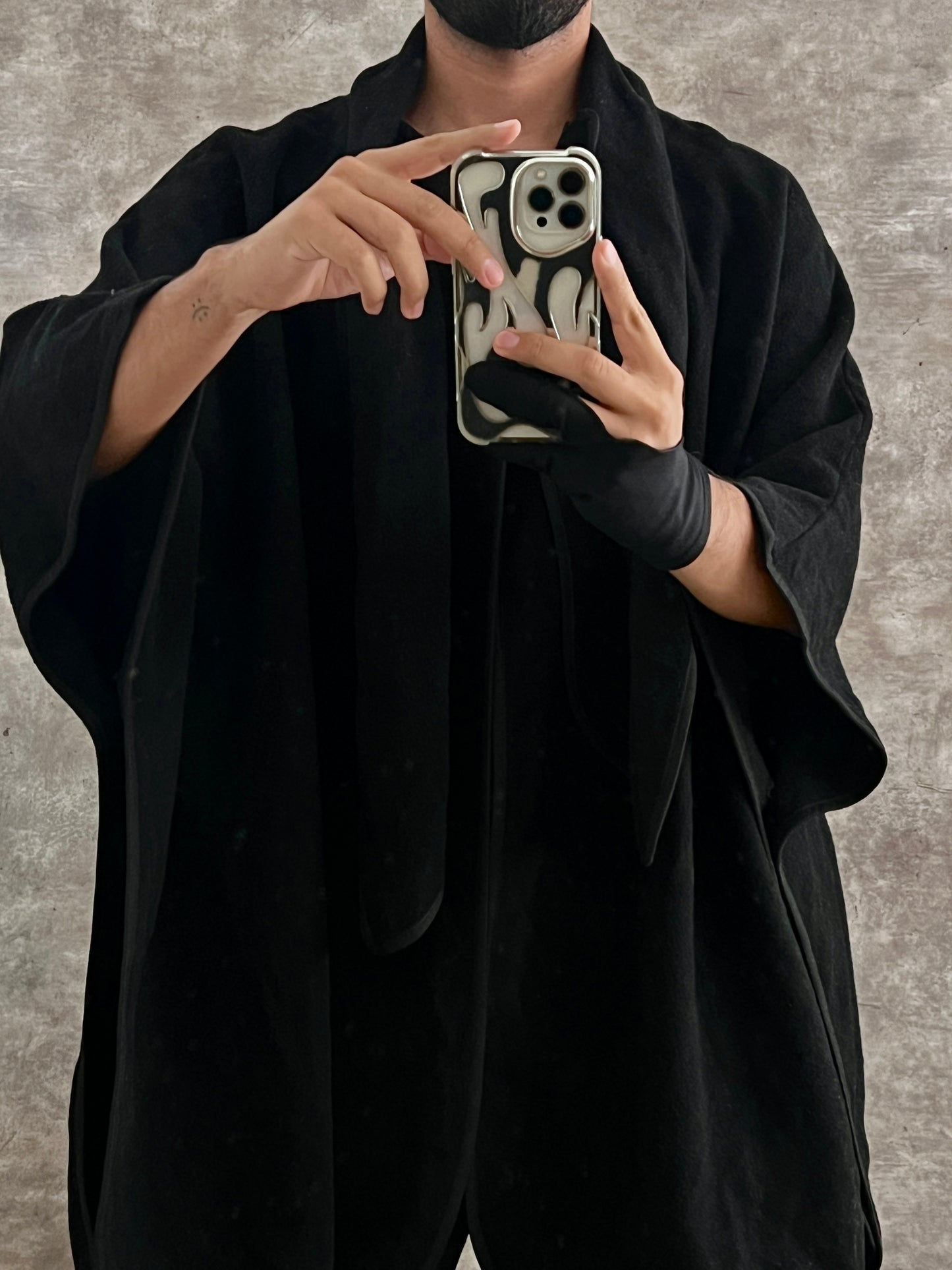 Capa Black Wool (Unitalla)