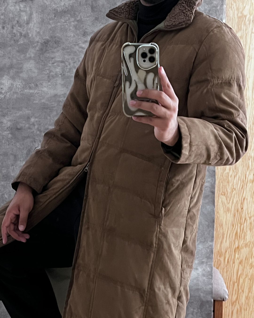 LARGE PUFFER COAT (M)