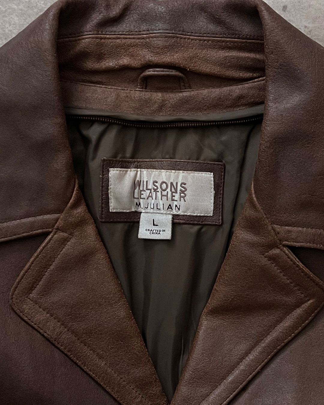 LEATHER HUNTER JACKT (L)