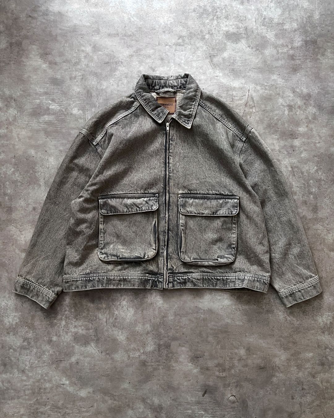 DENIM JACKET BOXY FIT (M)