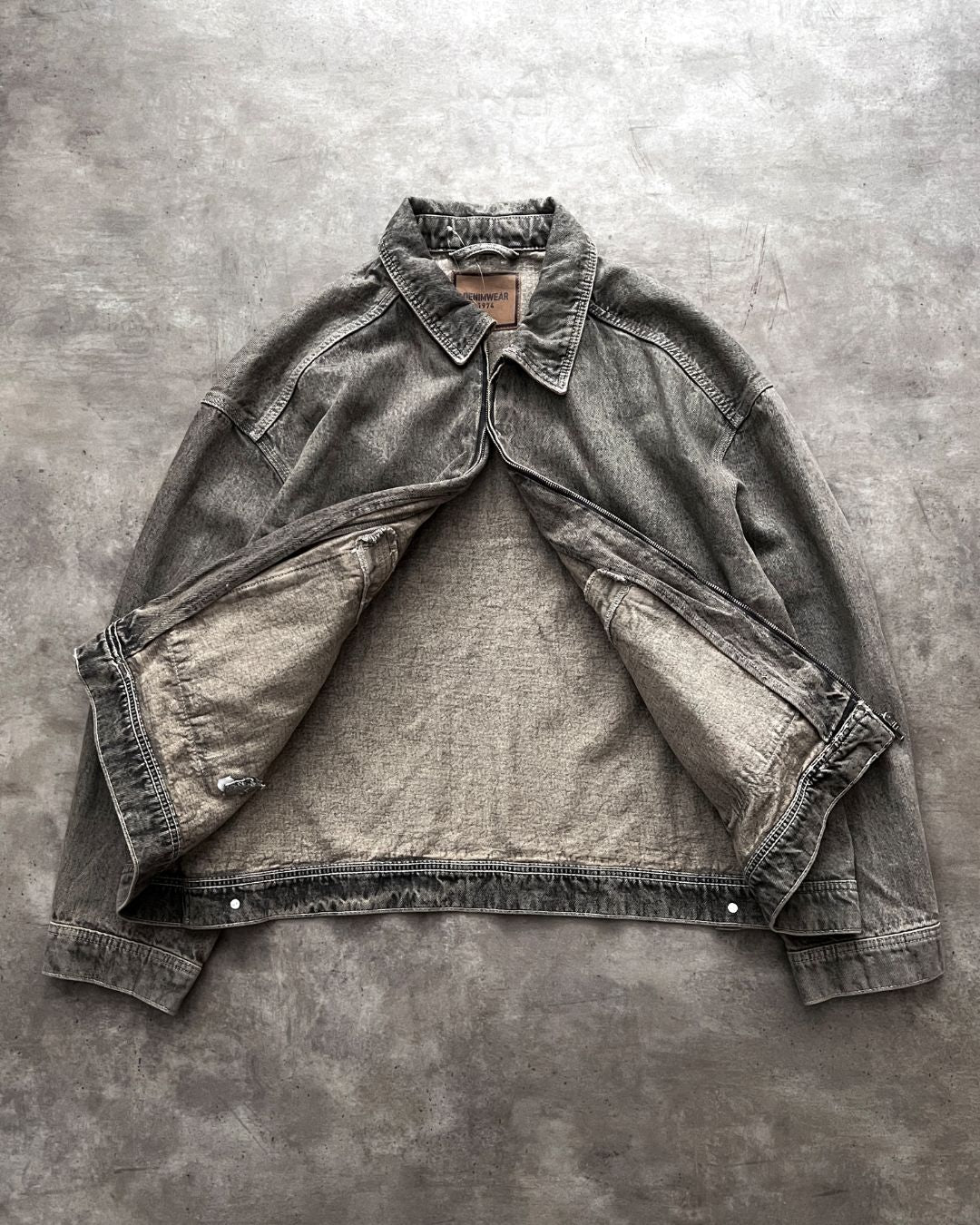 DENIM JACKET BOXY FIT (M)