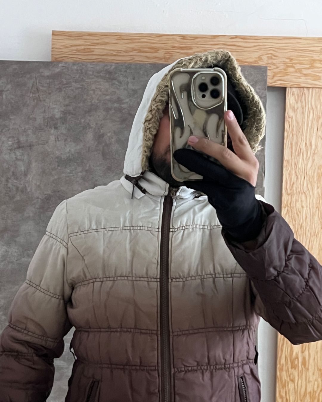 PUFFER SHADED JACKET (S)