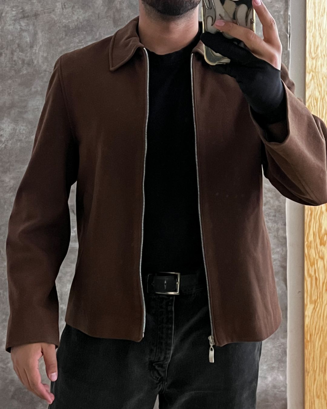 WOOL JACKET (L)