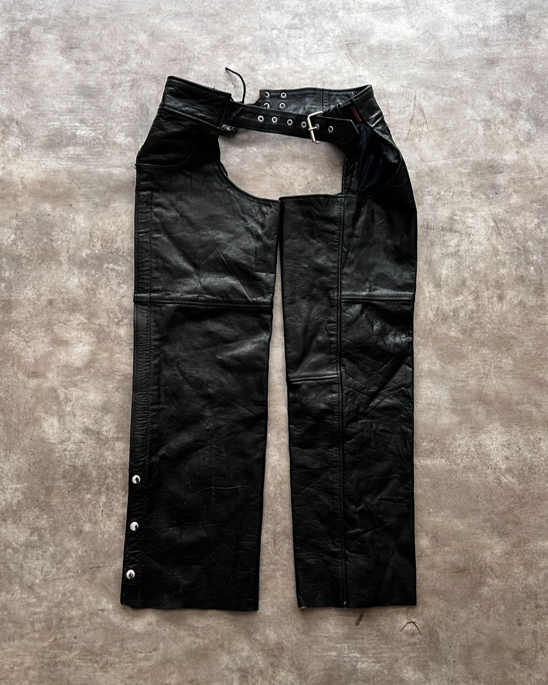 COWBOY LEATHER CHAPS (S)