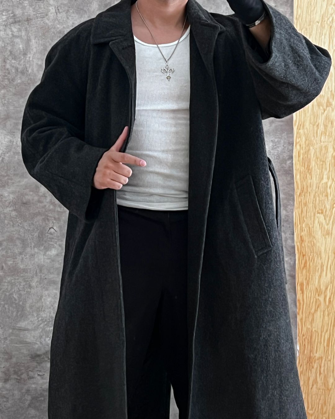 WOOL GABARDINE (L)