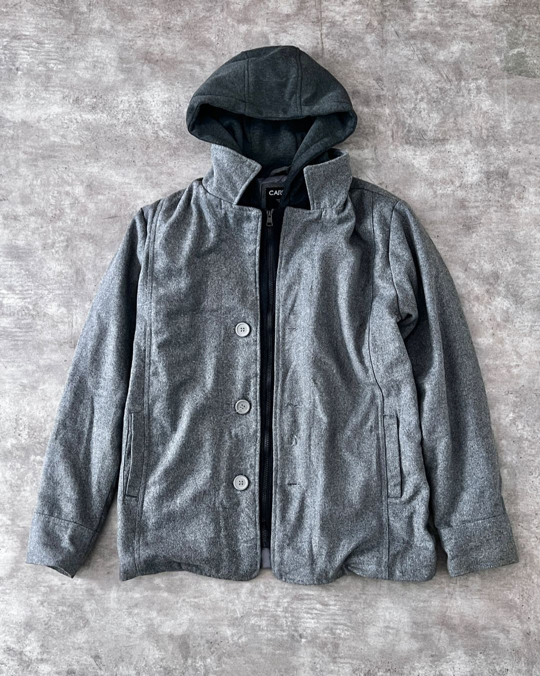 DOUBLE WOOL JACKET (S)