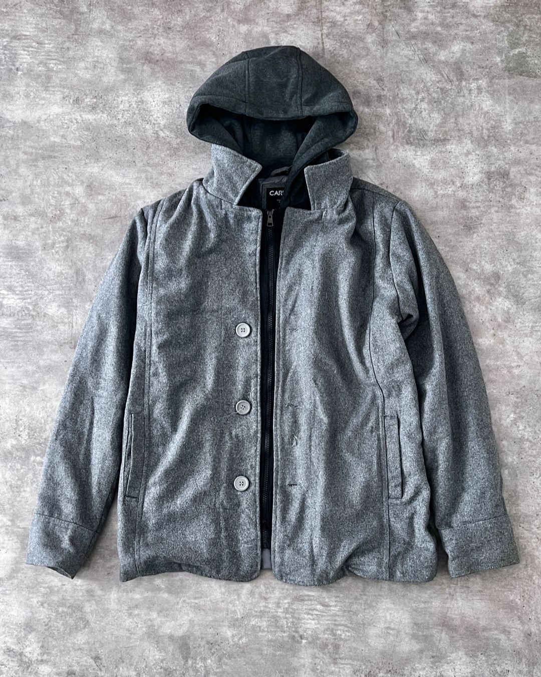 DOUBLE WOOL JACKET (S)