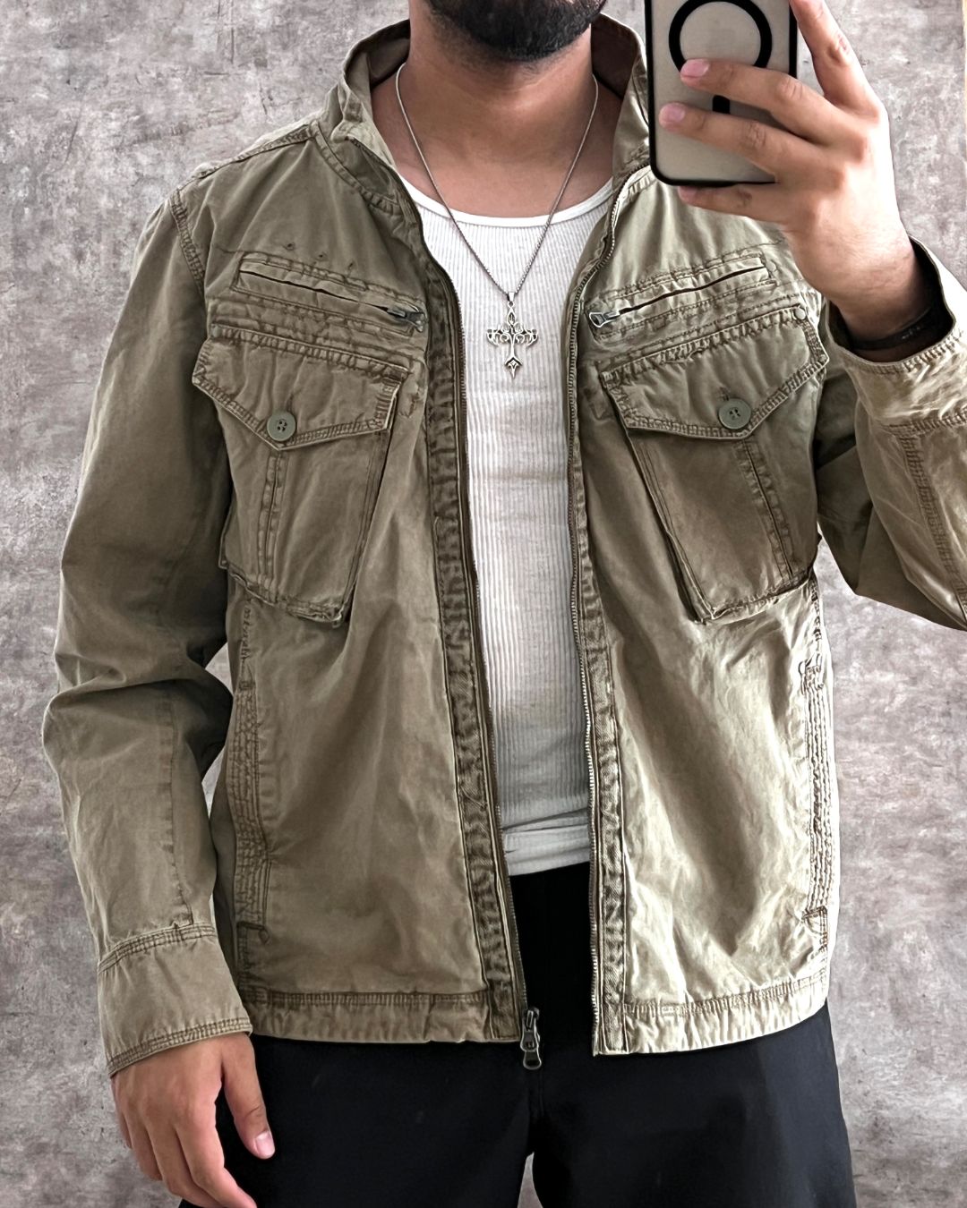 MILITAR JACKET (L)