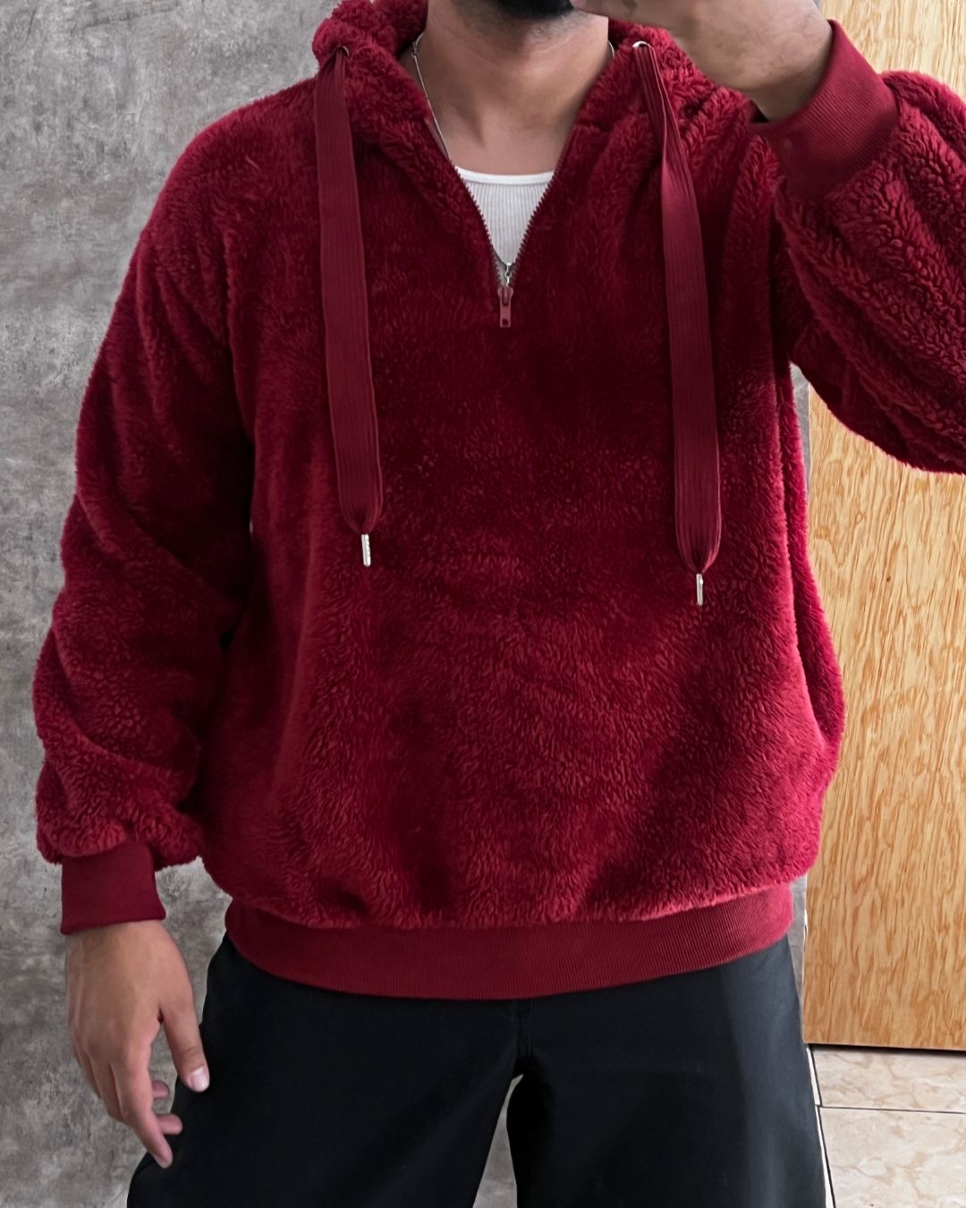 SHERPA SWEATER (L)