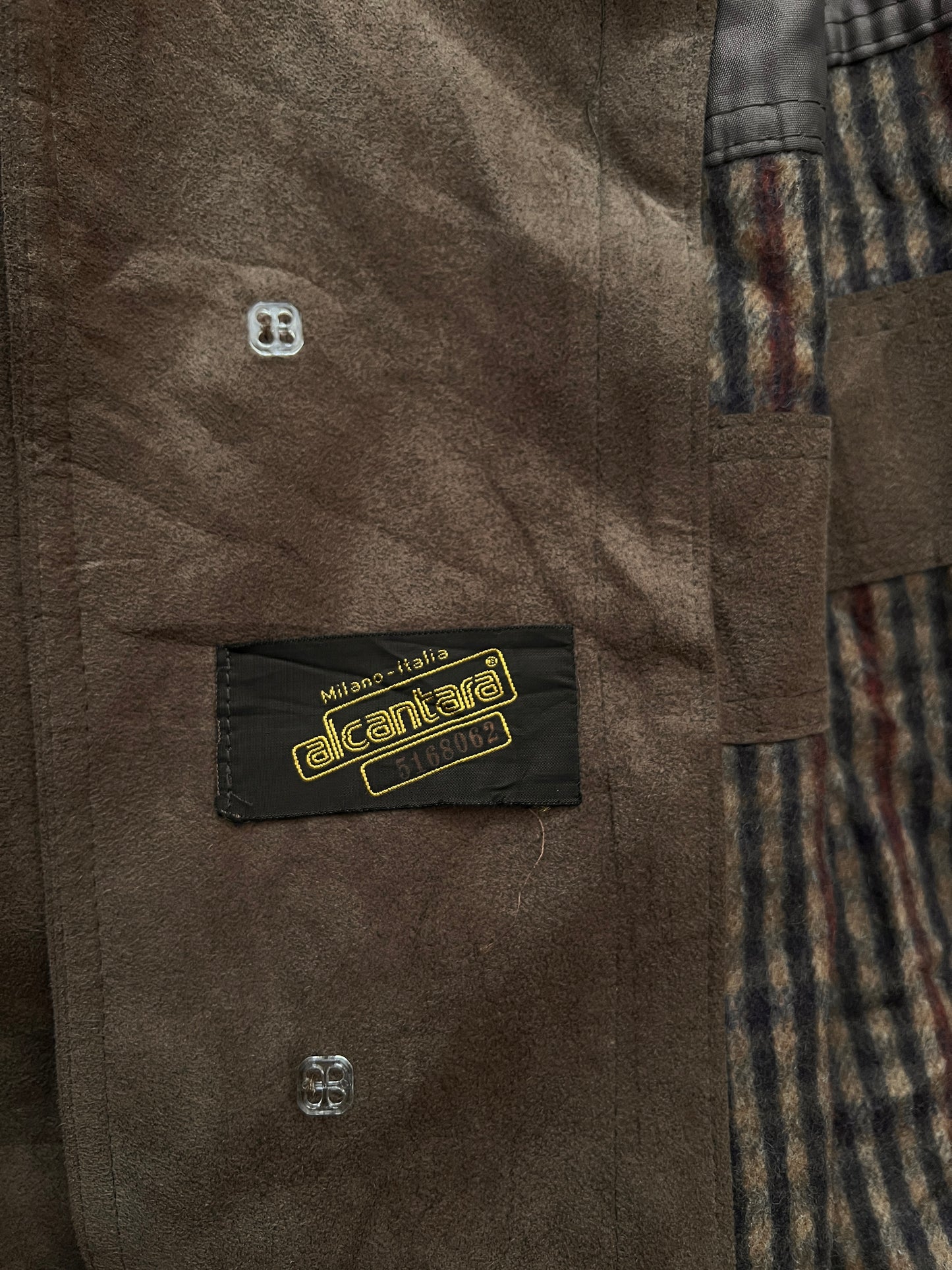 LEATHER LONG GABARDINE (L)