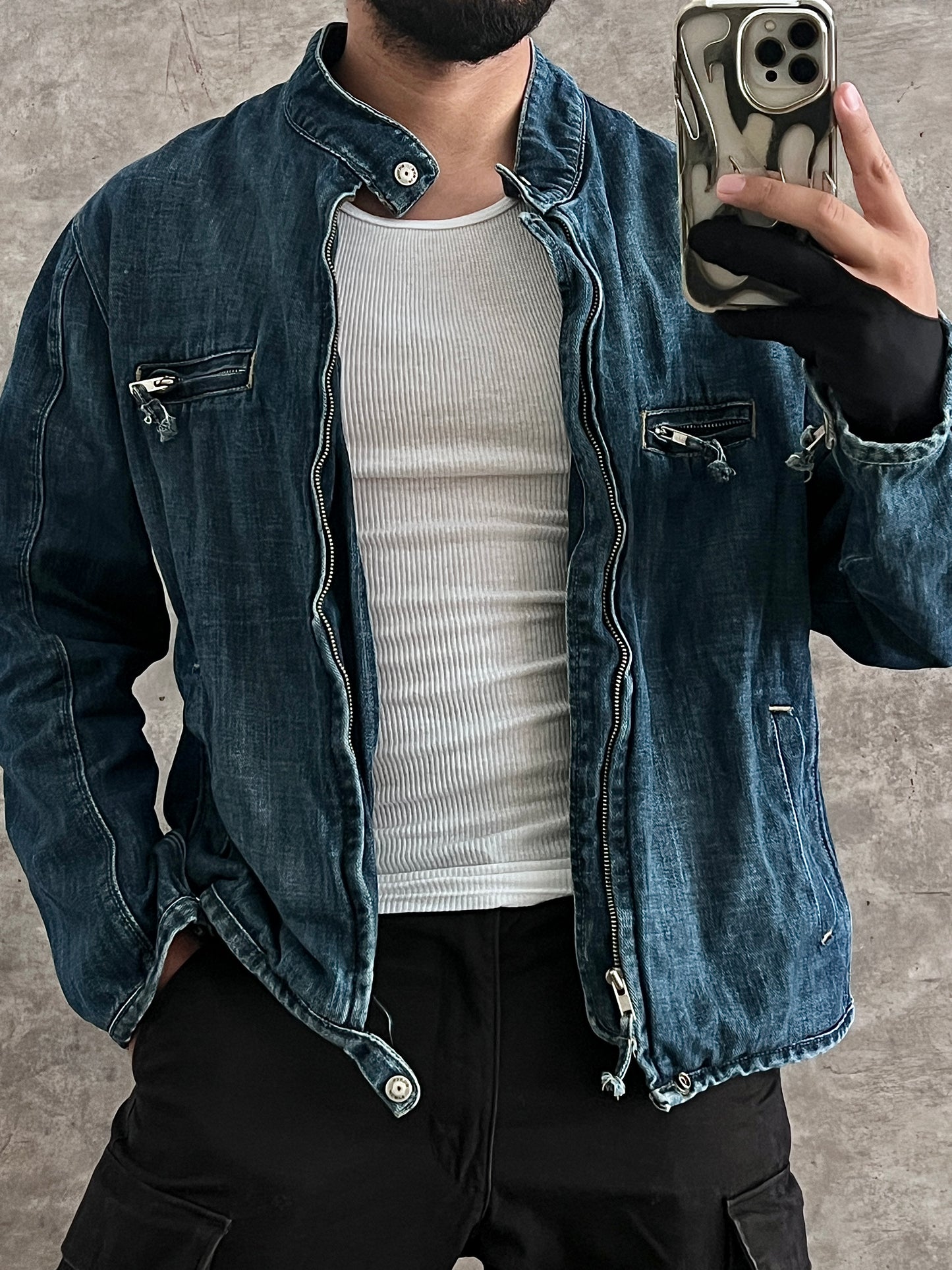 WORK DENIM JACKET SP (L)