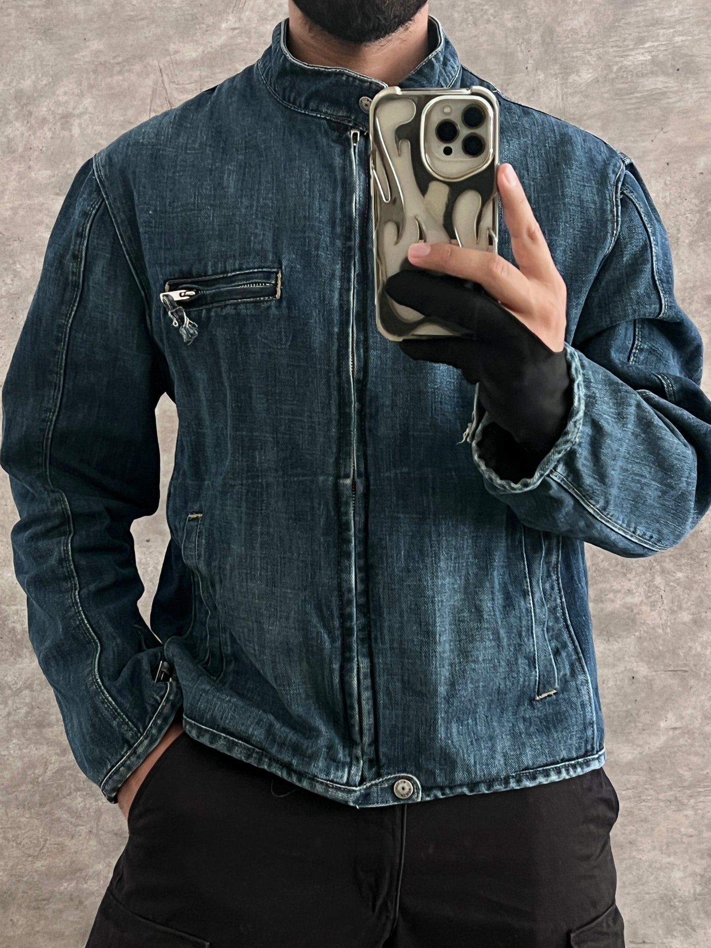WORK DENIM JACKET SP (L)