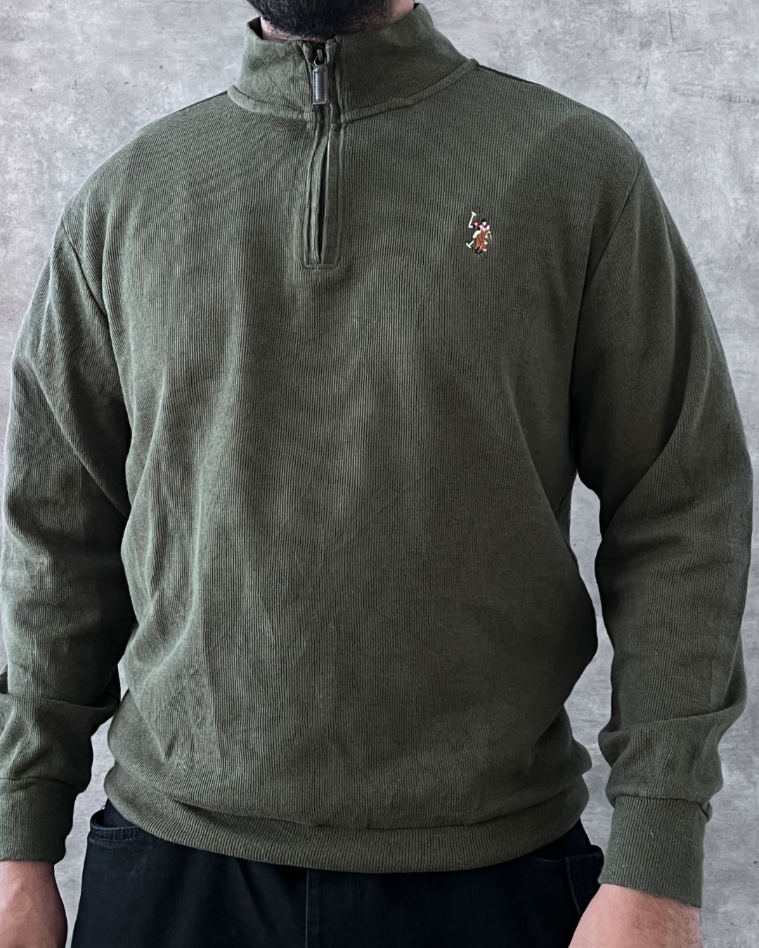 POLO SWEATER (M)