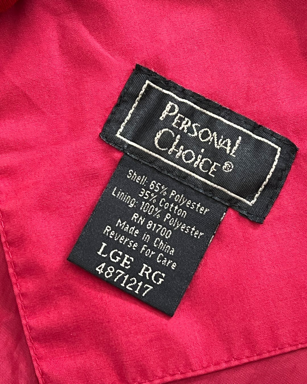 RED JACKET (L)