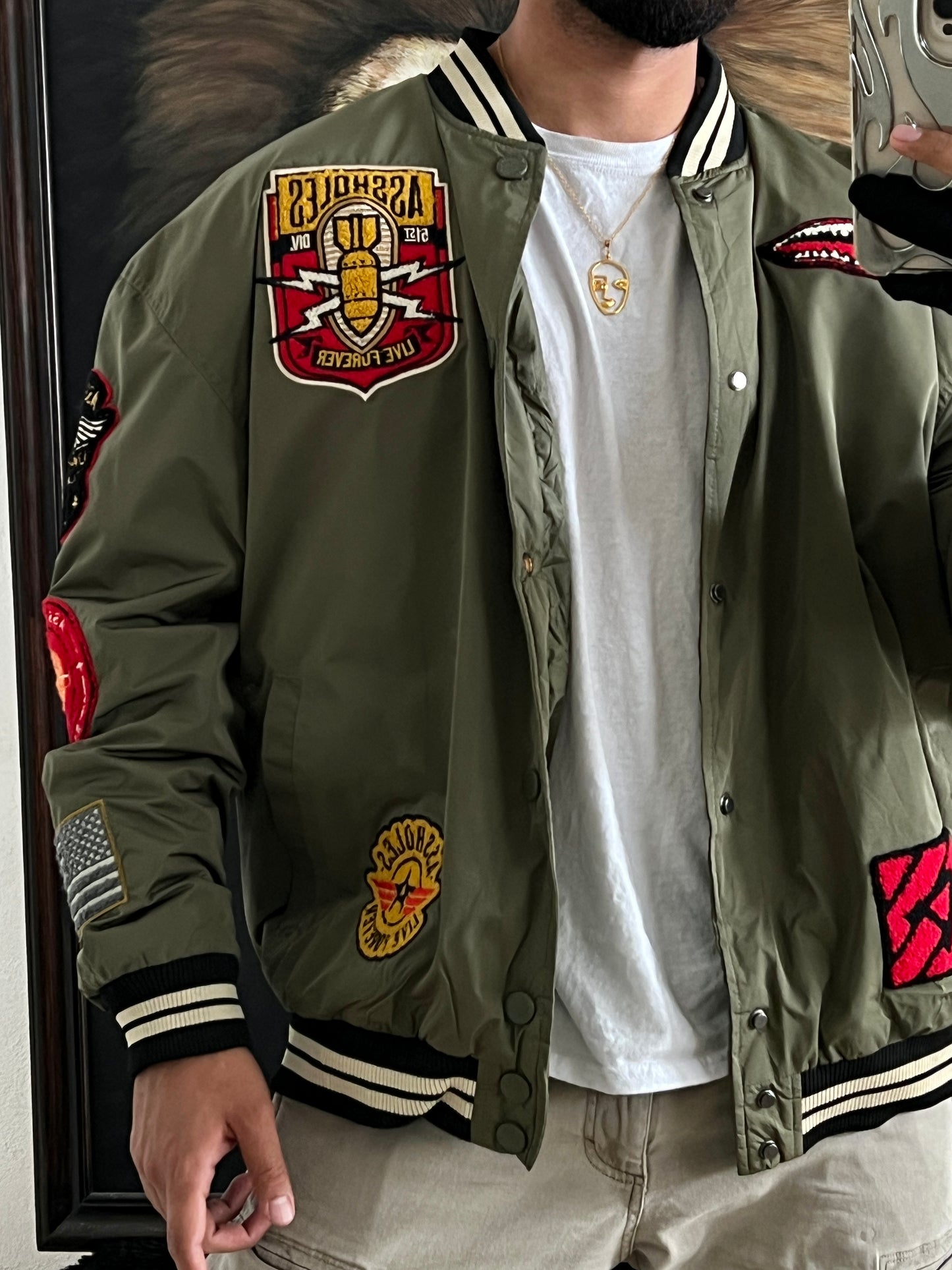 As#holes Bomber Jacket (L)