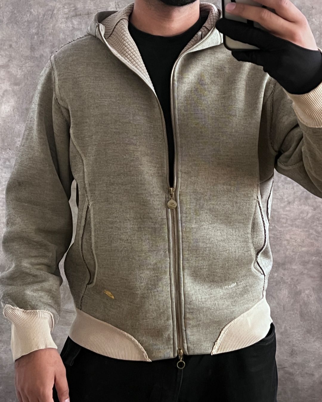 HOODIE NIKE DOUBLE ZIPPER (L)