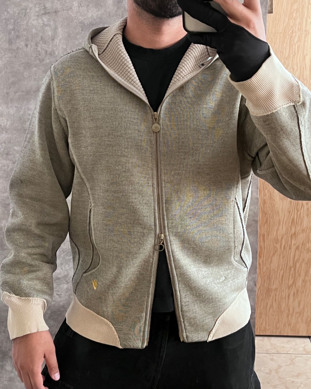 HOODIE NIKE DOUBLE ZIPPER (L)