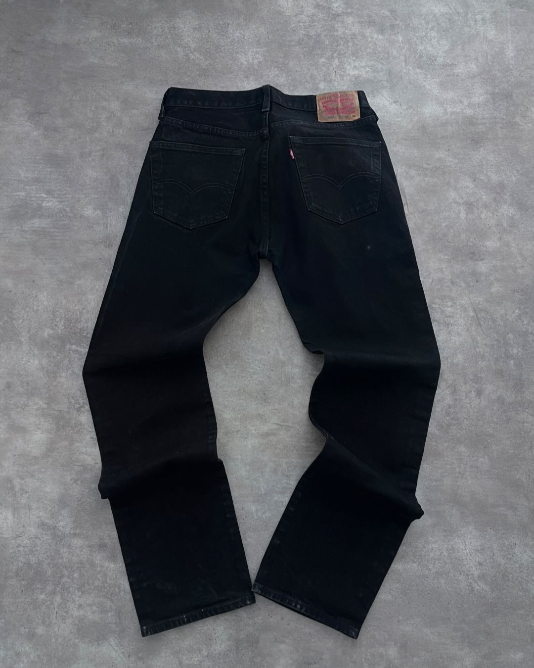 BLACK JEANS LEVIS STRAIGHT (32X34)