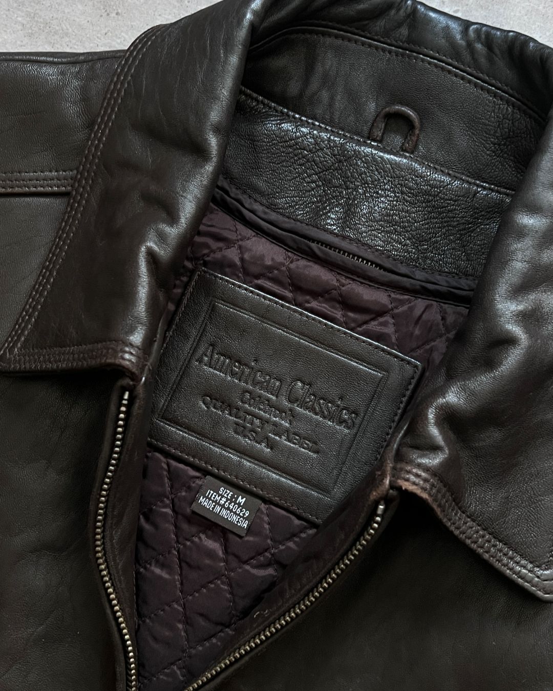 LUXURY LEATHER JACKET (M)