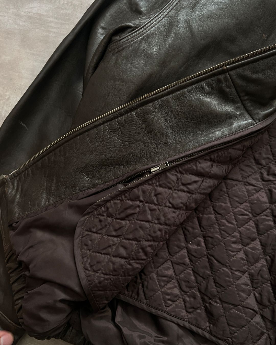 LUXURY LEATHER JACKET (M)