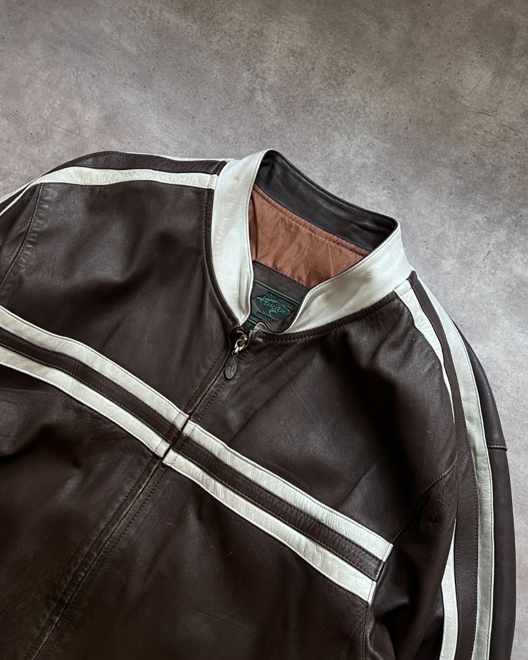 RACER LEATHER JACKET (XL)