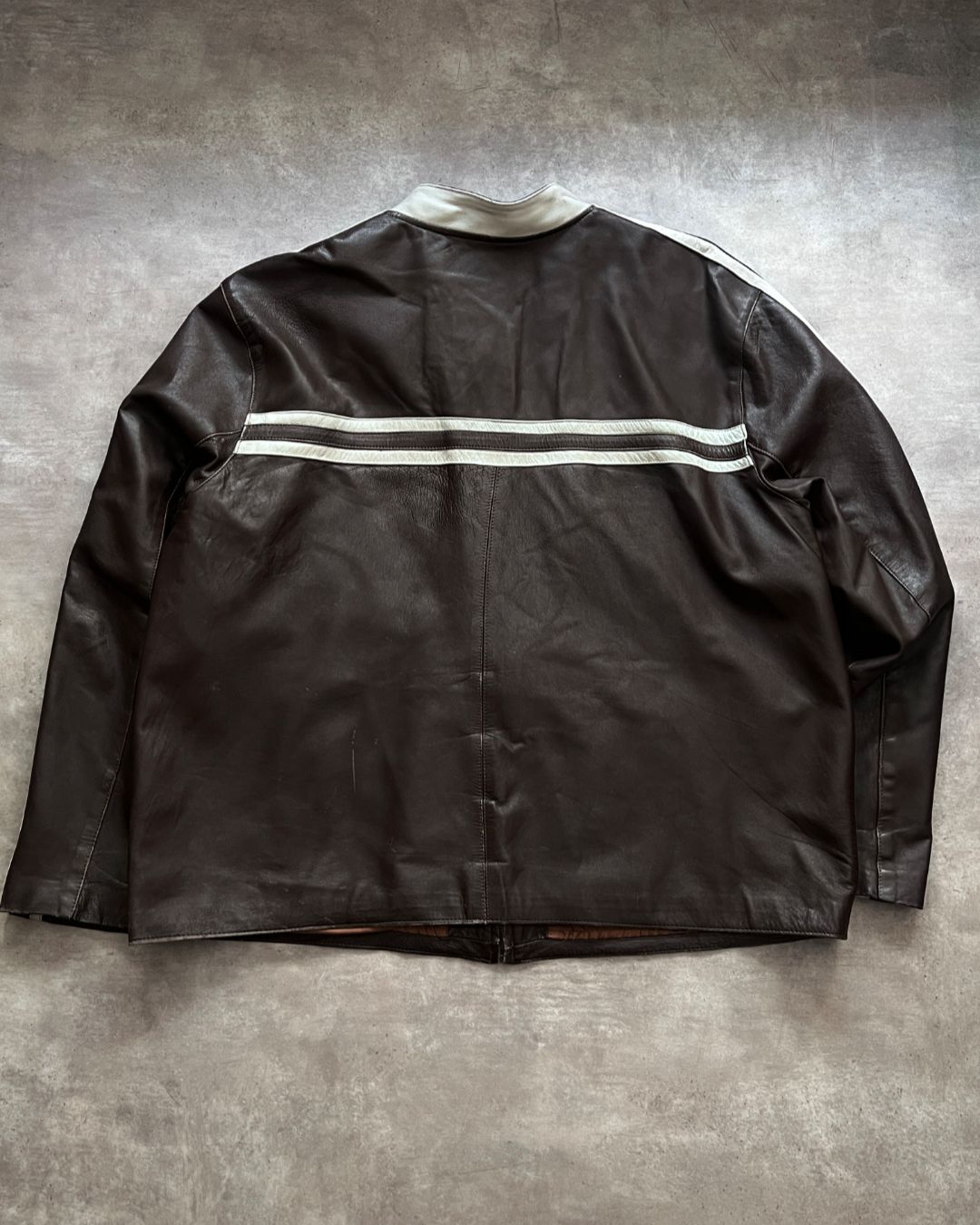 RACER LEATHER JACKET (XL)