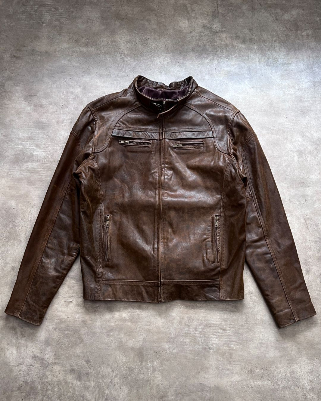 BK LEATHER JACKET (S)