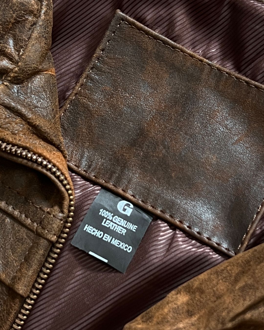 BK LEATHER JACKET (S)