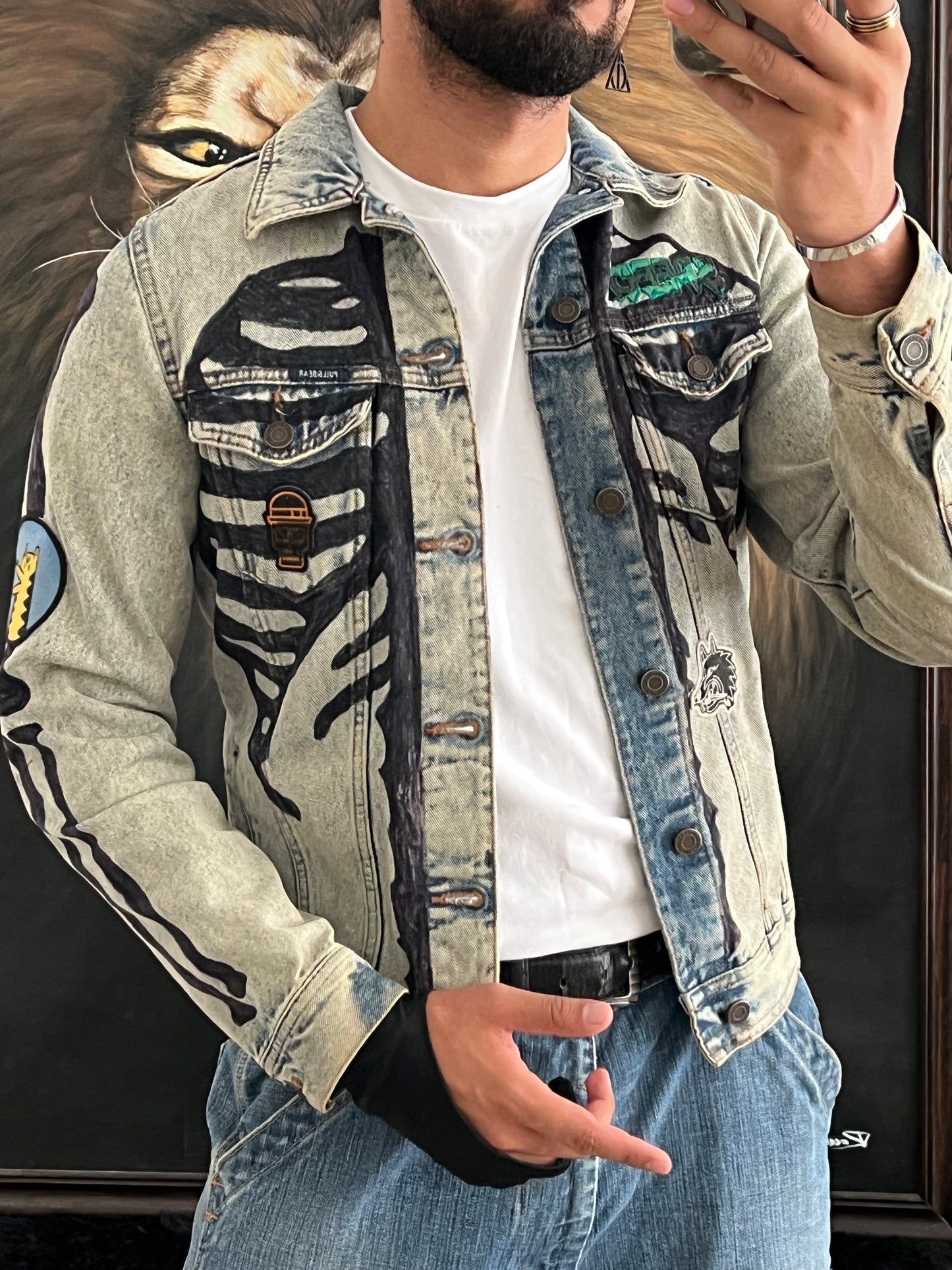 Denim Jacket P&B (S)
