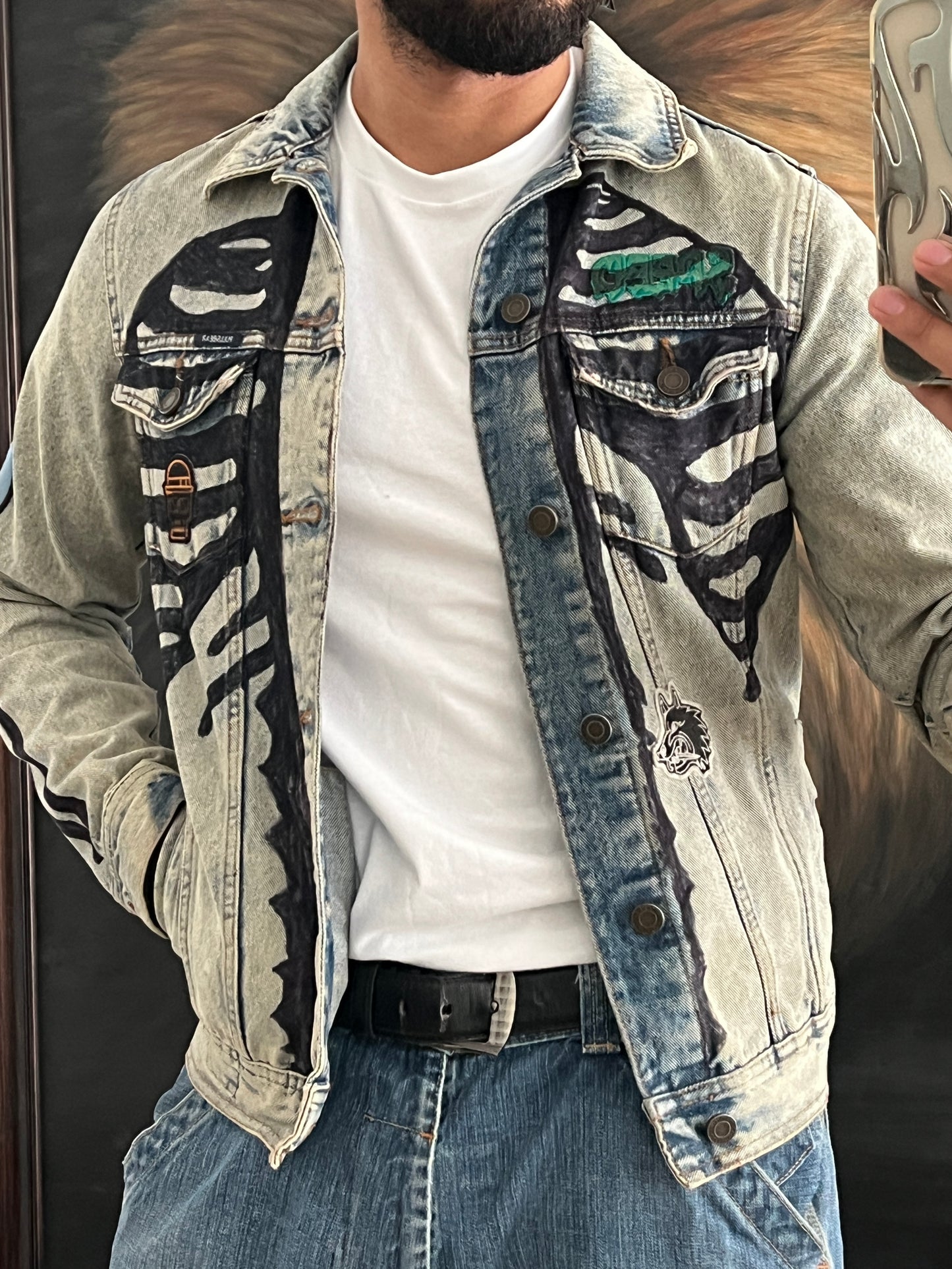 Denim Jacket P&B (S)