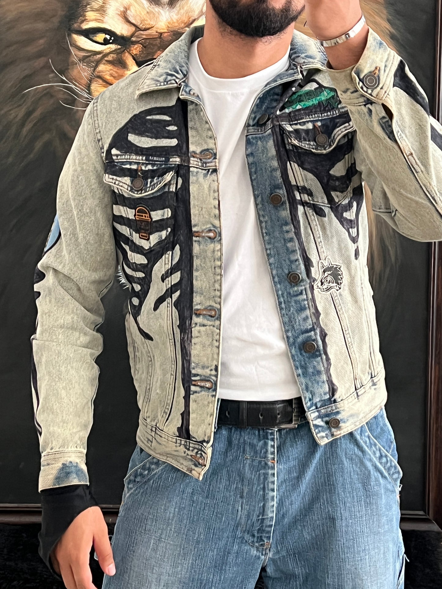 Denim Jacket P&B (S)
