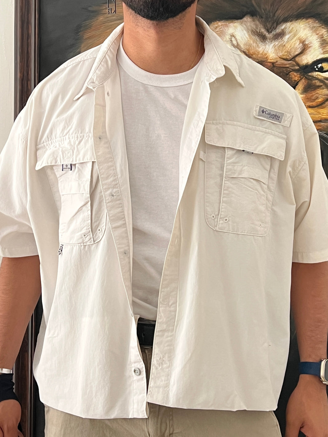 White Shirt / boxy fit (XL)
