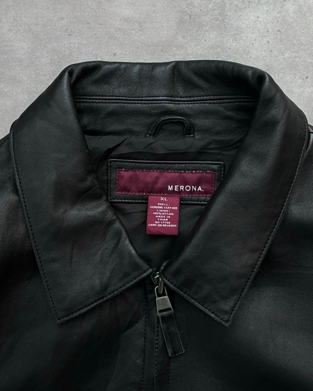 WORK LEATHER JACKET (XL)