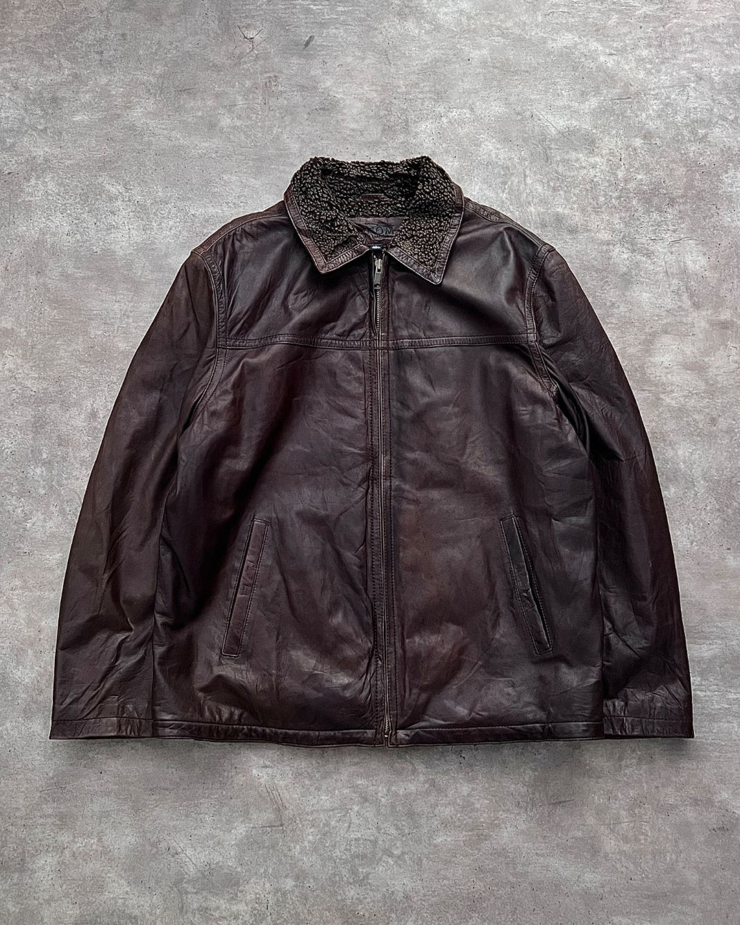 HUNTER LEATHER JACKET (L)