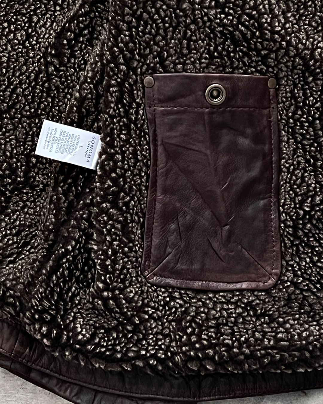 HUNTER LEATHER JACKET (L)