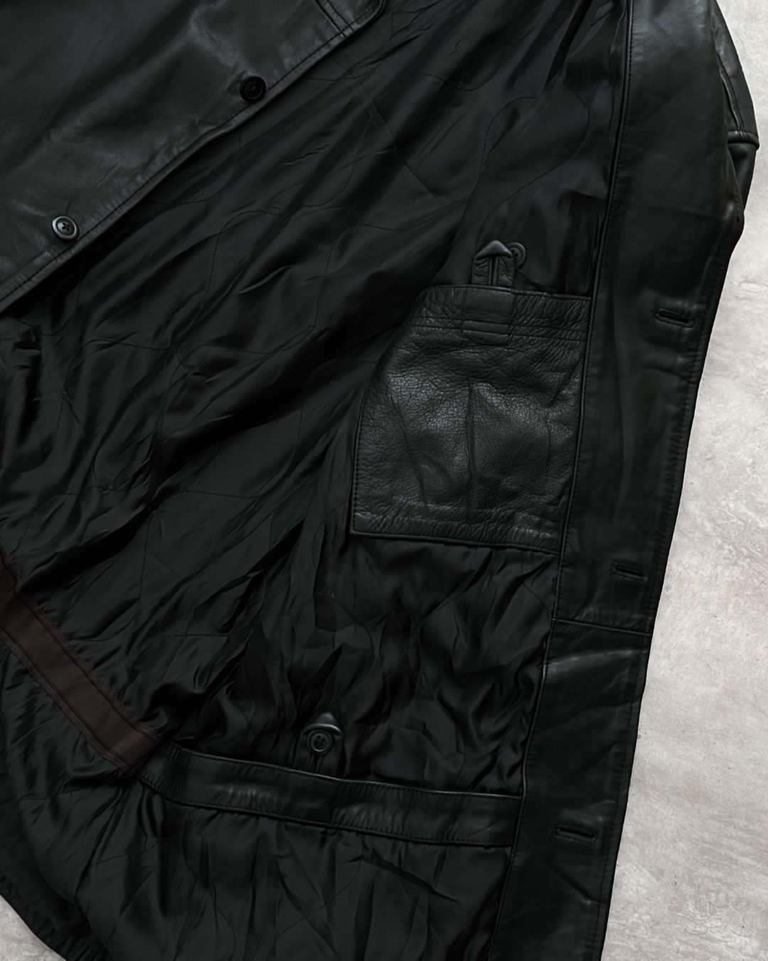 GABARDINA DE PIEL (XL)