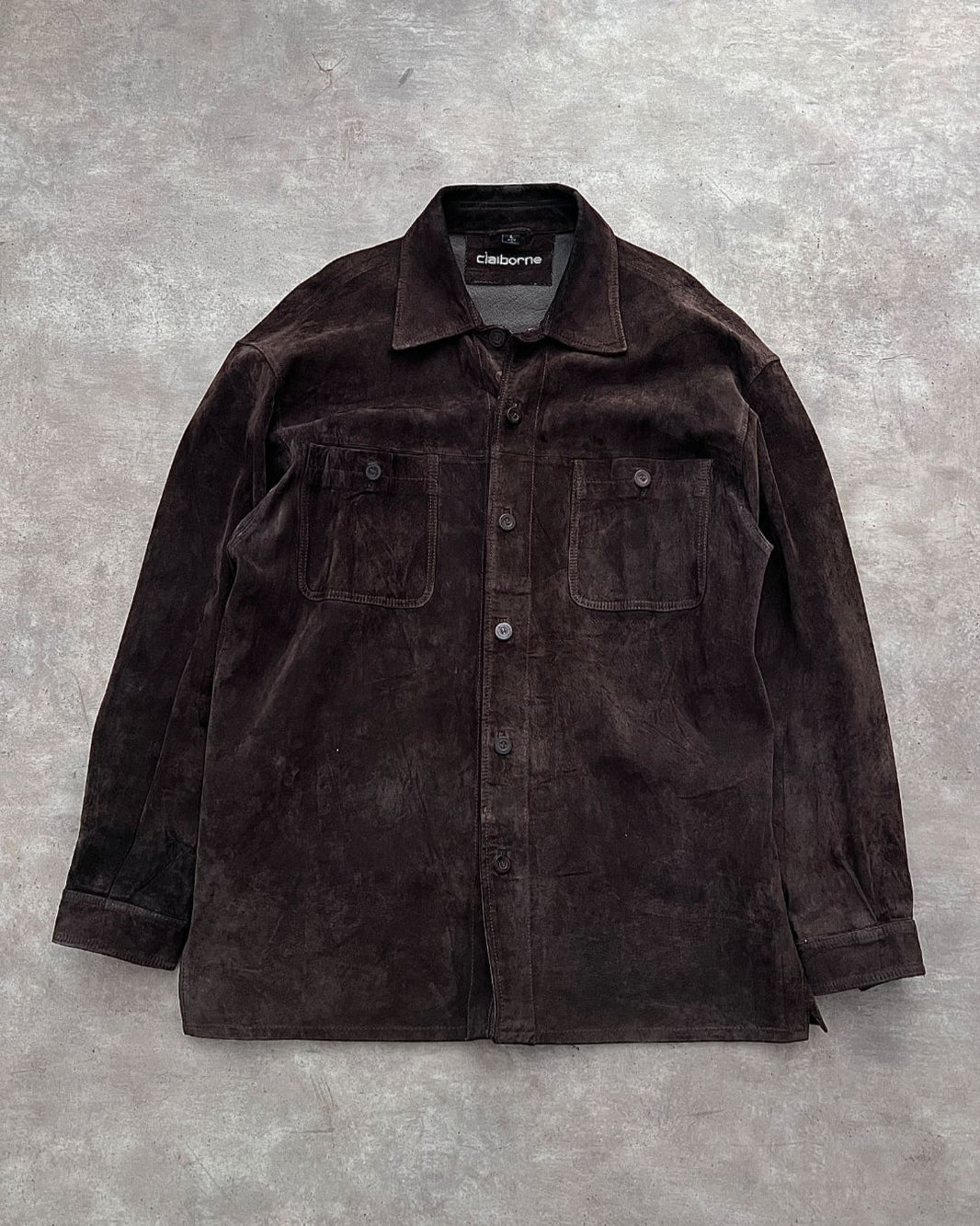 WORK LEATHER SHIRT (L)