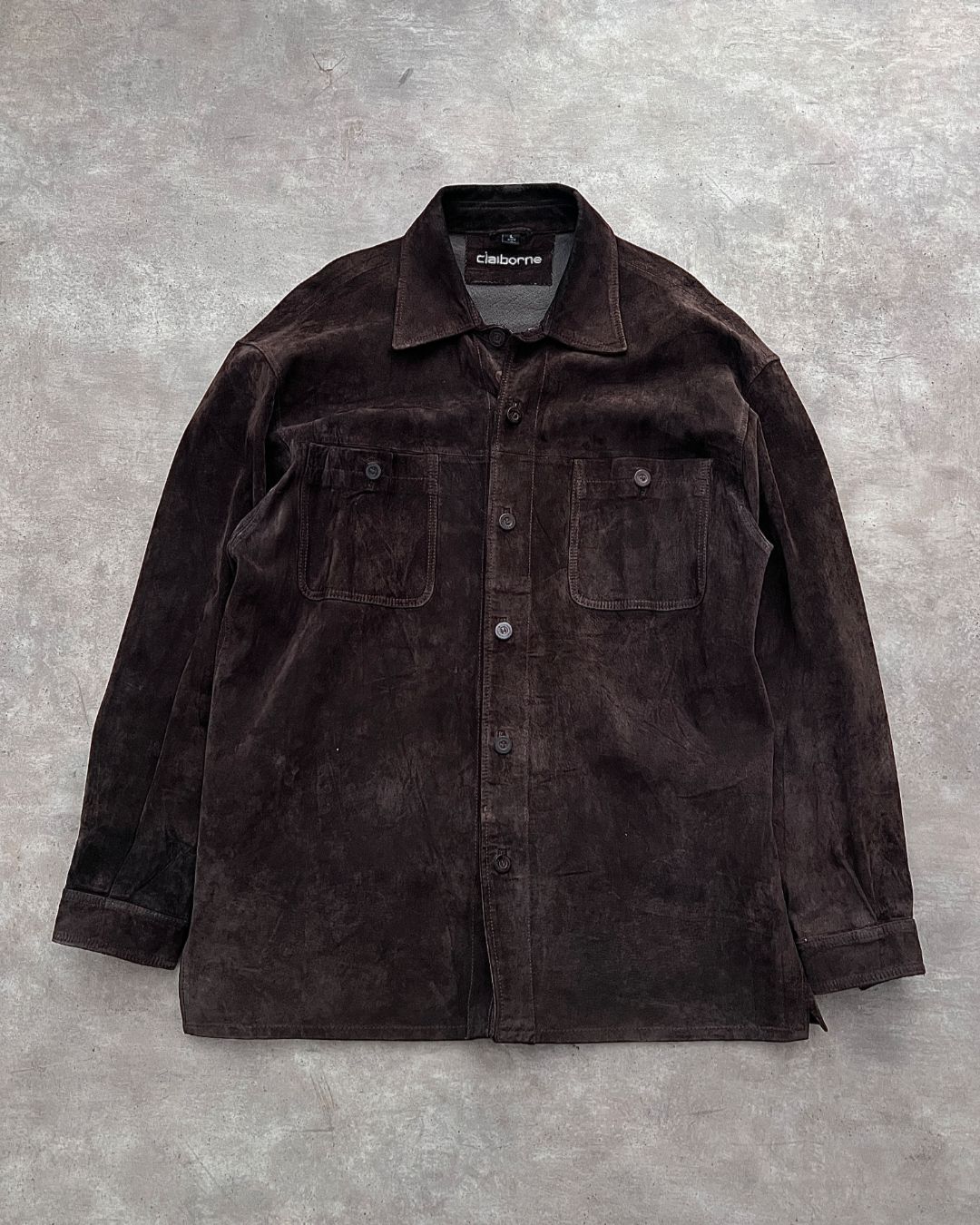 WORK LEATHER SHIRT (L)