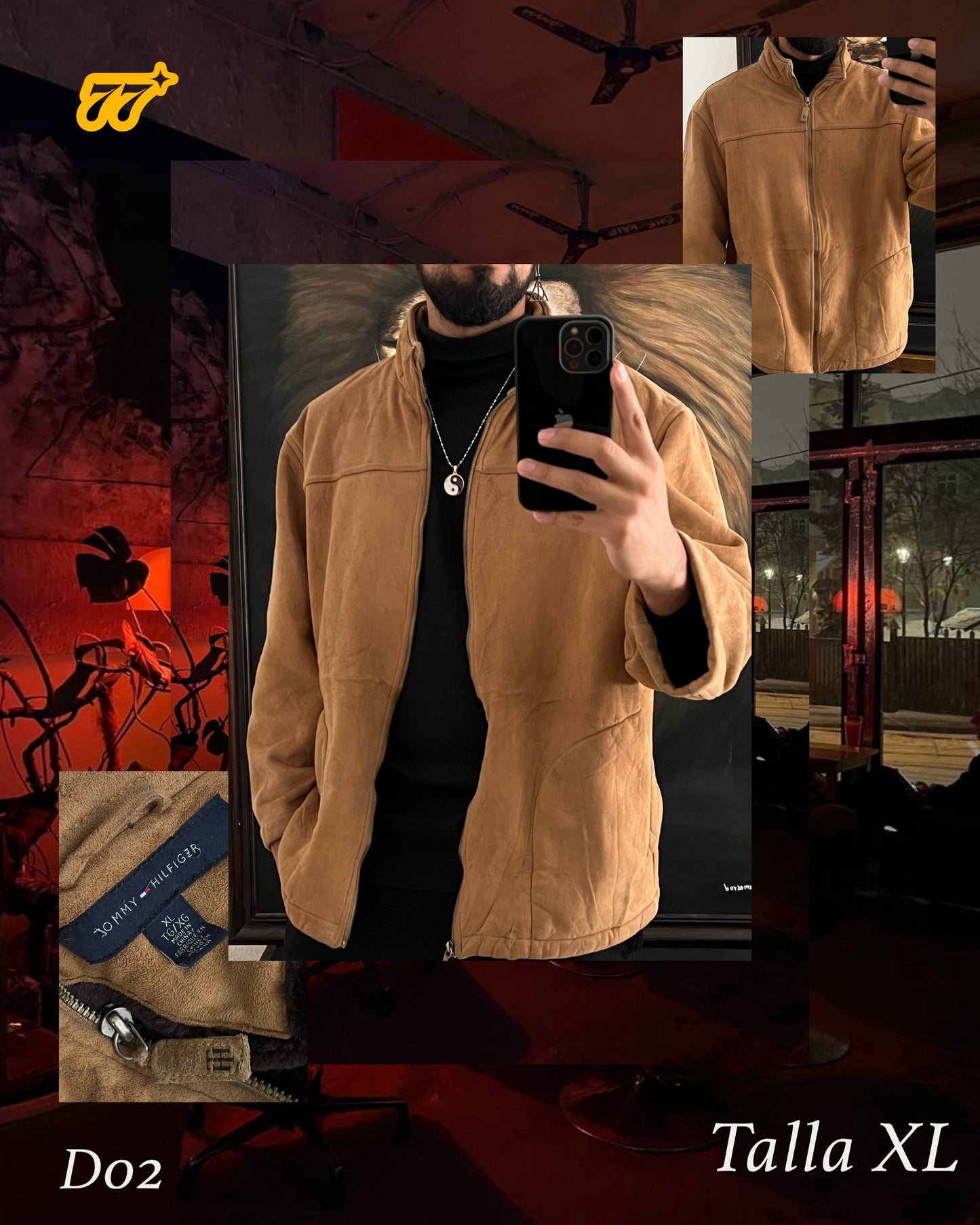 Tommy Hiifiger coat XL